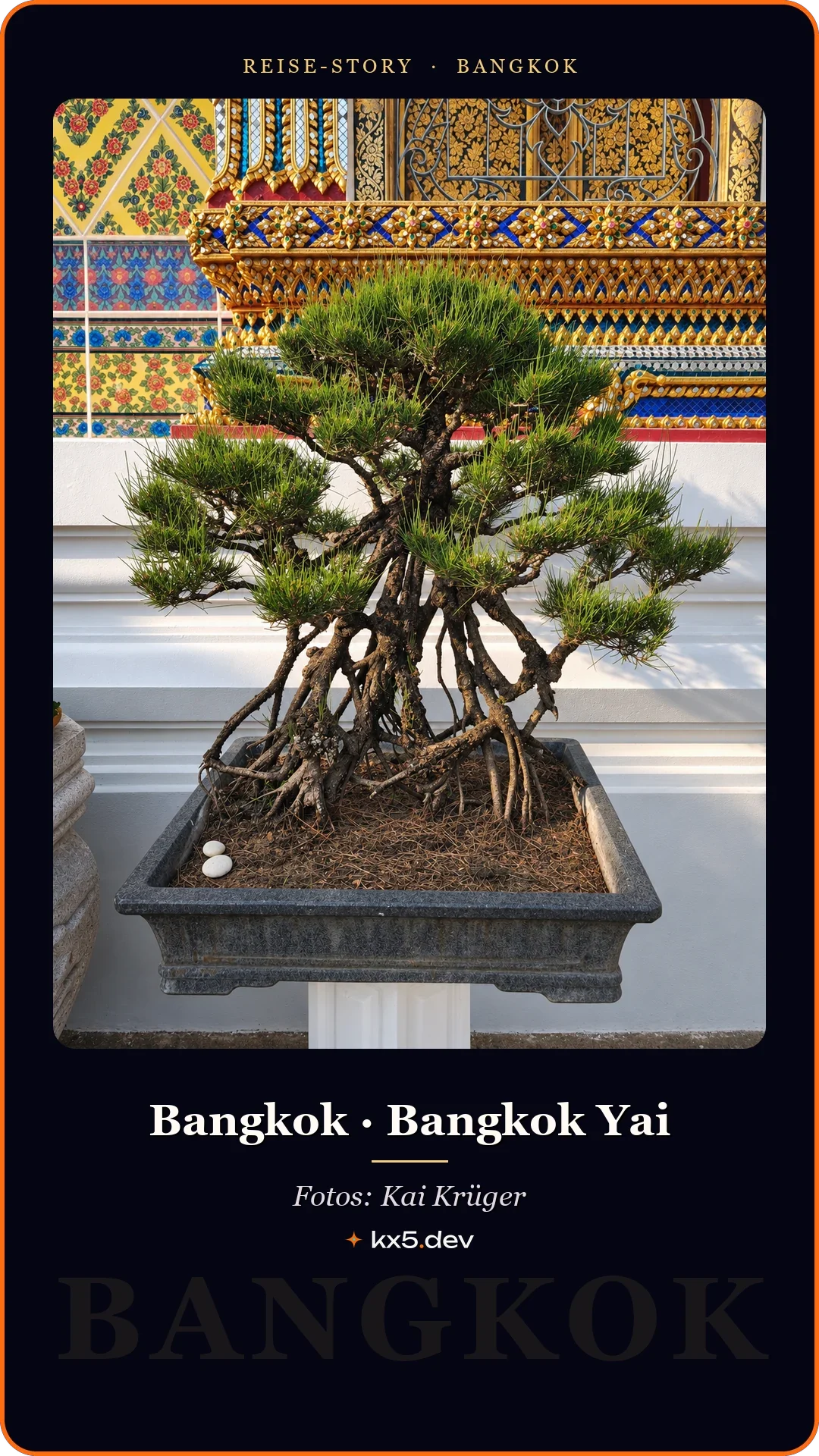 Bonsai und Mosaik: Bangkok · Bangkok Yai