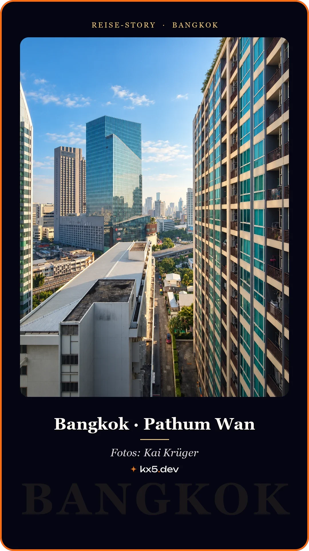 Hochhäuser: Bangkok · Pathum Wan