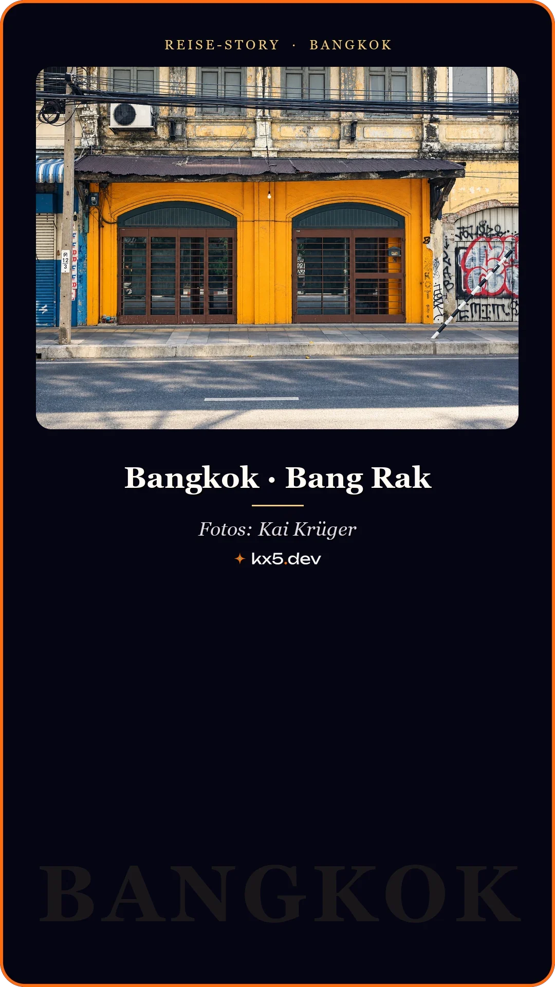 Gelbes Haus: Bangkok · Bang Rak