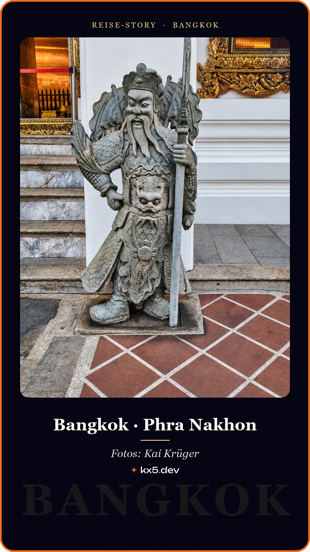 Steinwächter: Bangkok · Phra Nakhon