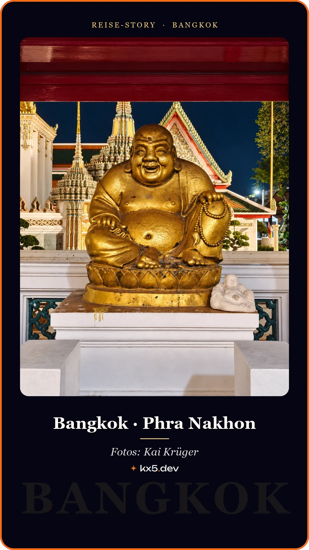 Lachender Buddha: Bangkok · Phra Nakhon