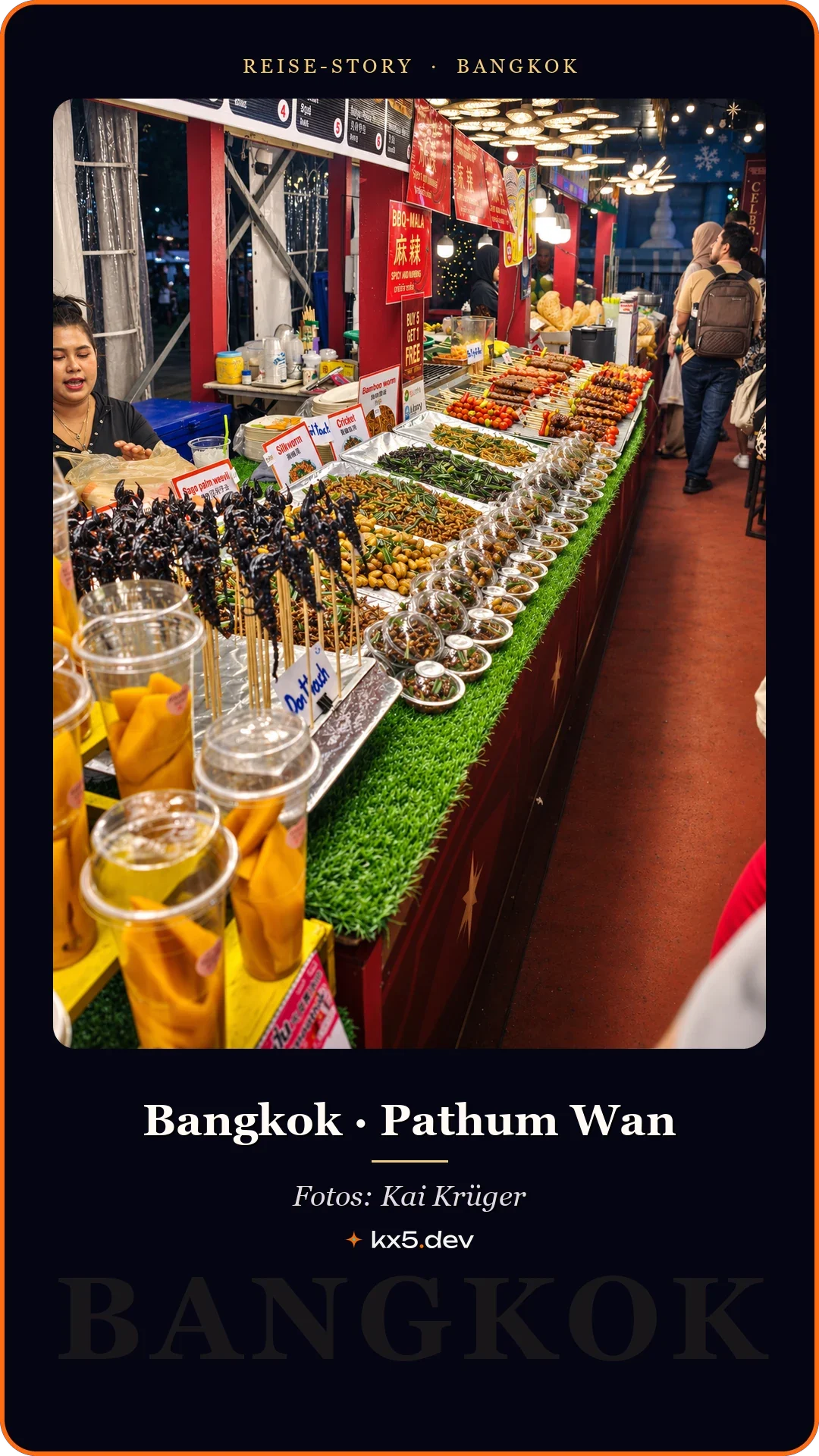 Streetfood: Bangkok · Pathum Wan