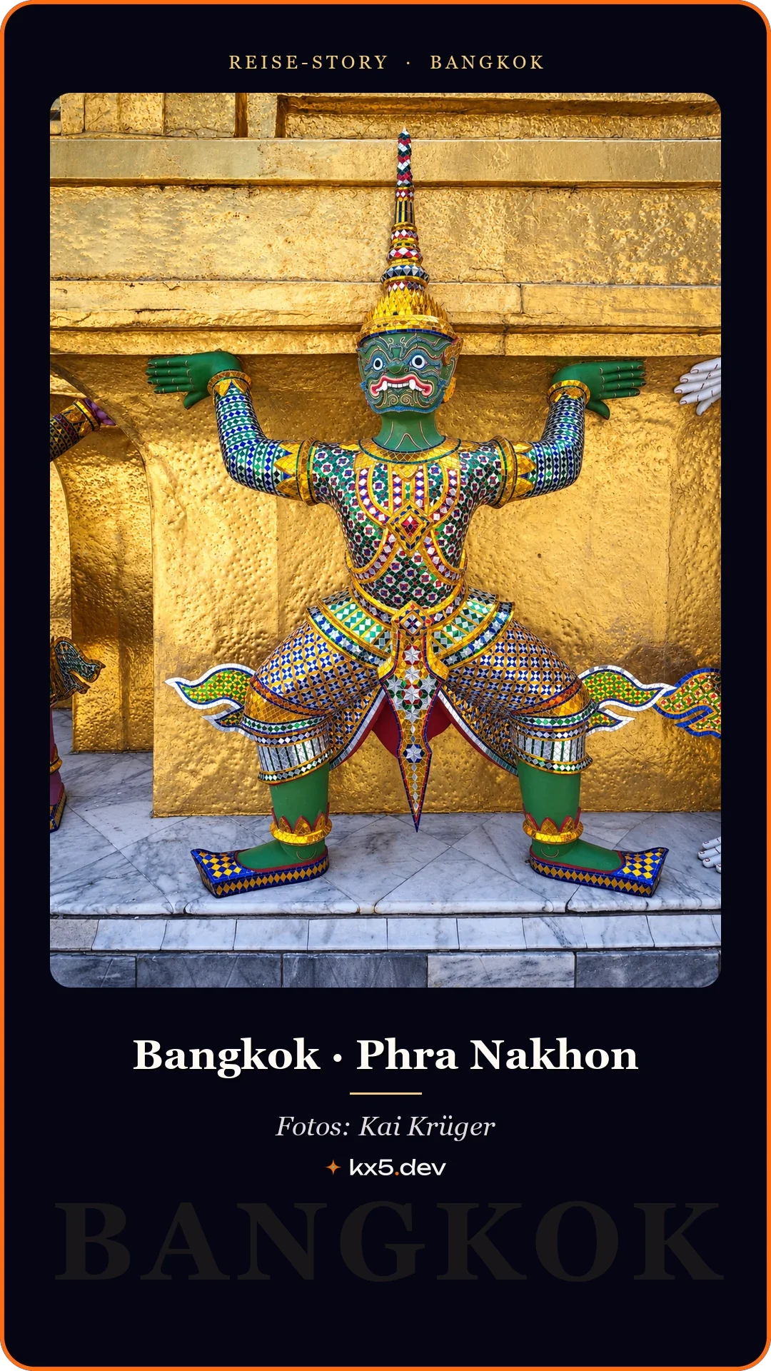 Wächterfigur: Bangkok · Phra Nakhon