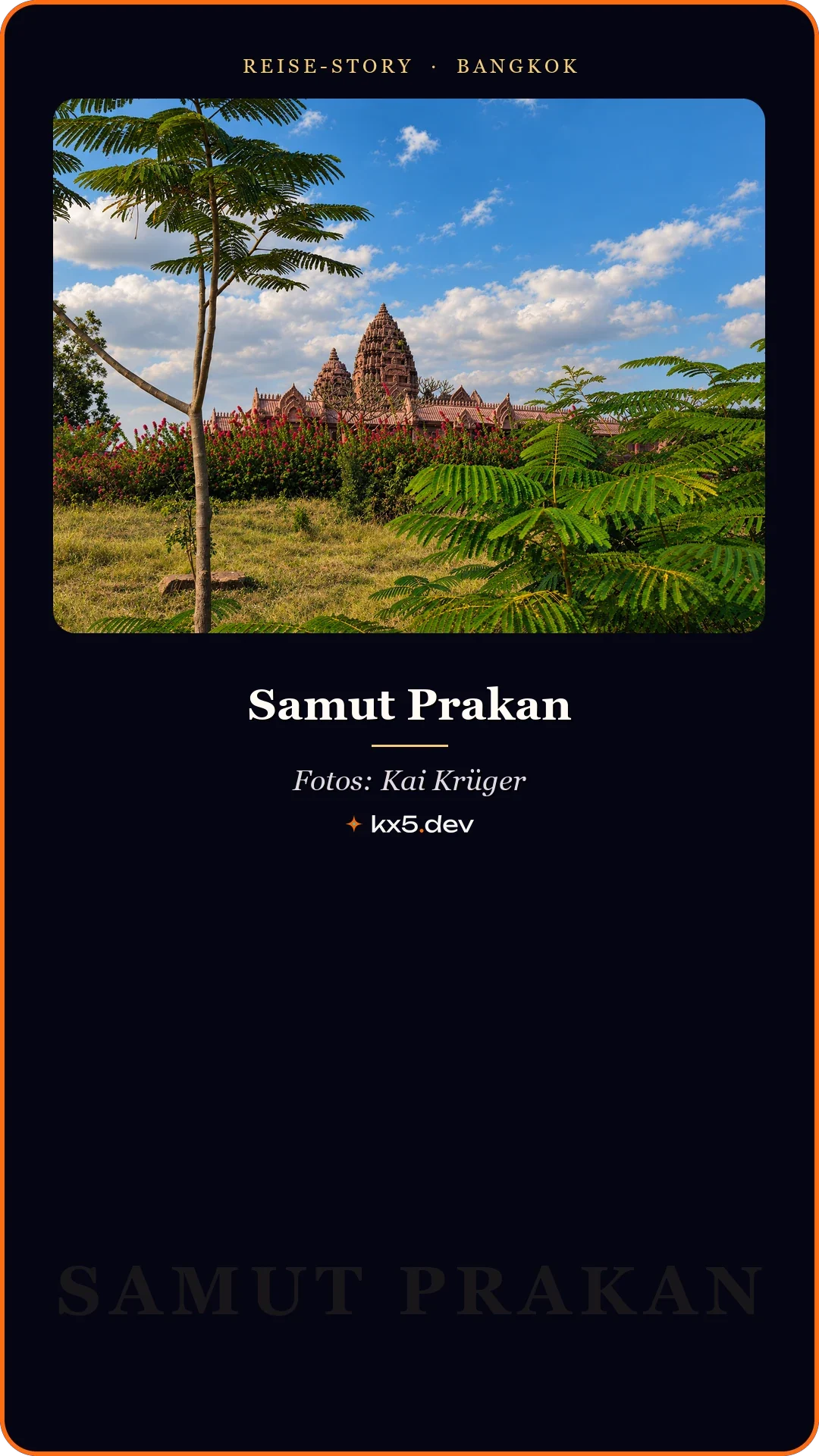 Khmer-Tempel: Samut Prakan