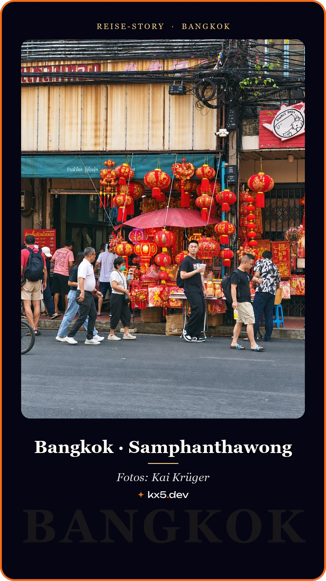 Rote Laternen: Bangkok · Samphanthawong