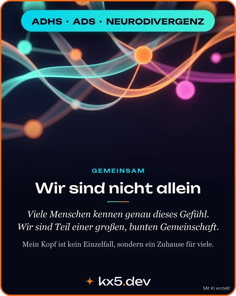 Wir sind nicht allein: Viele Menschen kennen genau dieses Gefühl. Wir sind Teil einer großen, bunten Gemeinschaft.