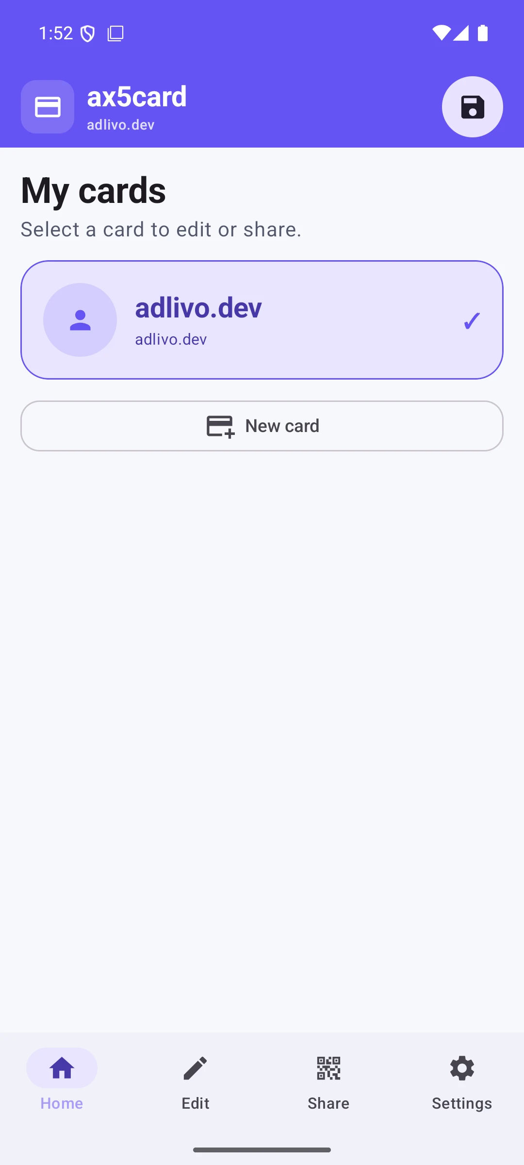 ax5card